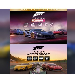 Forza Motorsport and Forza Horizon 5 Premium Editions Bundle XBOX One / Xbox Series X|S / Windows 10 Xbox Series X|S Key 